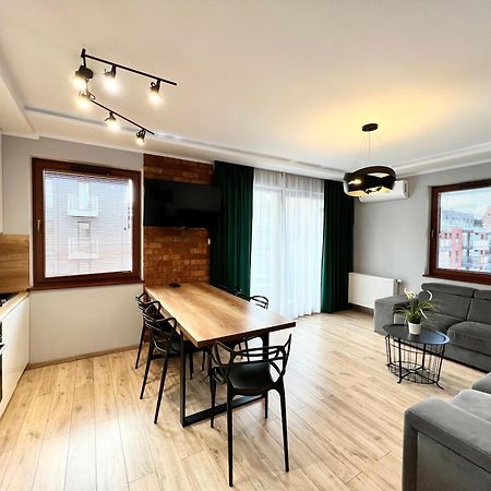 Stylish Apartment Oldtown Riverview Balcony Gdańsk Exteriör bild