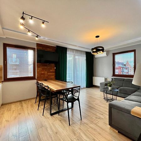 Stylish Apartment Oldtown Riverview Balcony Gdańsk Exteriör bild