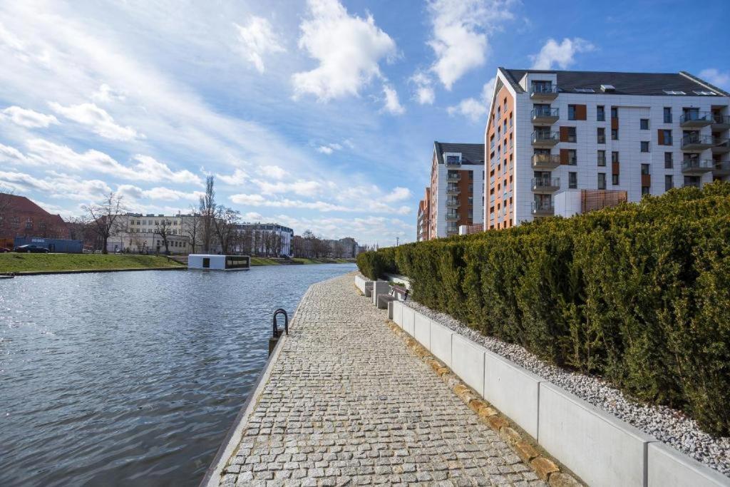Stylish Apartment Oldtown Riverview Balcony Gdańsk Exteriör bild